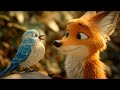 The Clever Bird and the Fox 🐦🦊 | English Moral Story