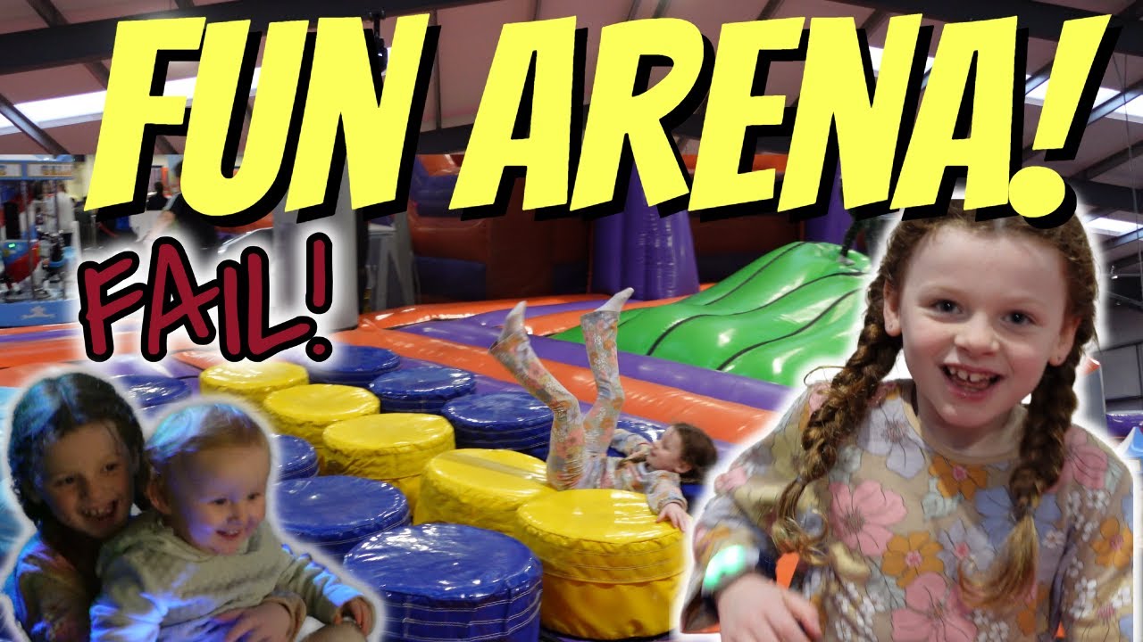 FUN ARENA! | New camera, more challenges and Dad forgot the microphone ...