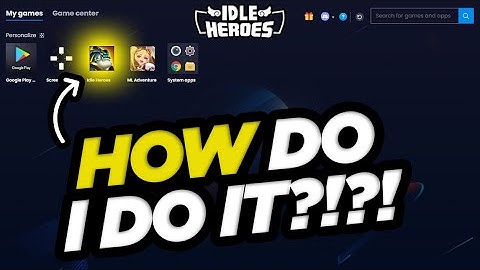 How Does Barry Do It?!?! Idle Heroes on PC!!!