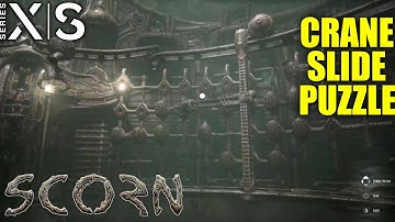 SCORN Crane Slide Puzzle | Scorn Puzzle | Scorn Puzzle Solve | Crane Slide Puzzle Scorn | Scorn Xbox