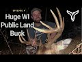 HUGE Wisconsin Public Land Bow Buck!