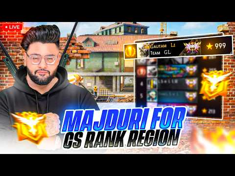 FREE FIRE LIVE 🔴DAY-3 RANK PUSH TO REGION TOP-100 🔥