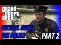 GTA V - Michael joins the police! PART 2