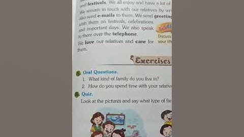 My family chapter 1 part 3 || EVS || #Cordova publication with hindi explanation