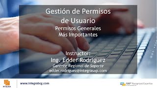 Gestión de Permisos de Usuario -  Permisos Generales Más Importantes