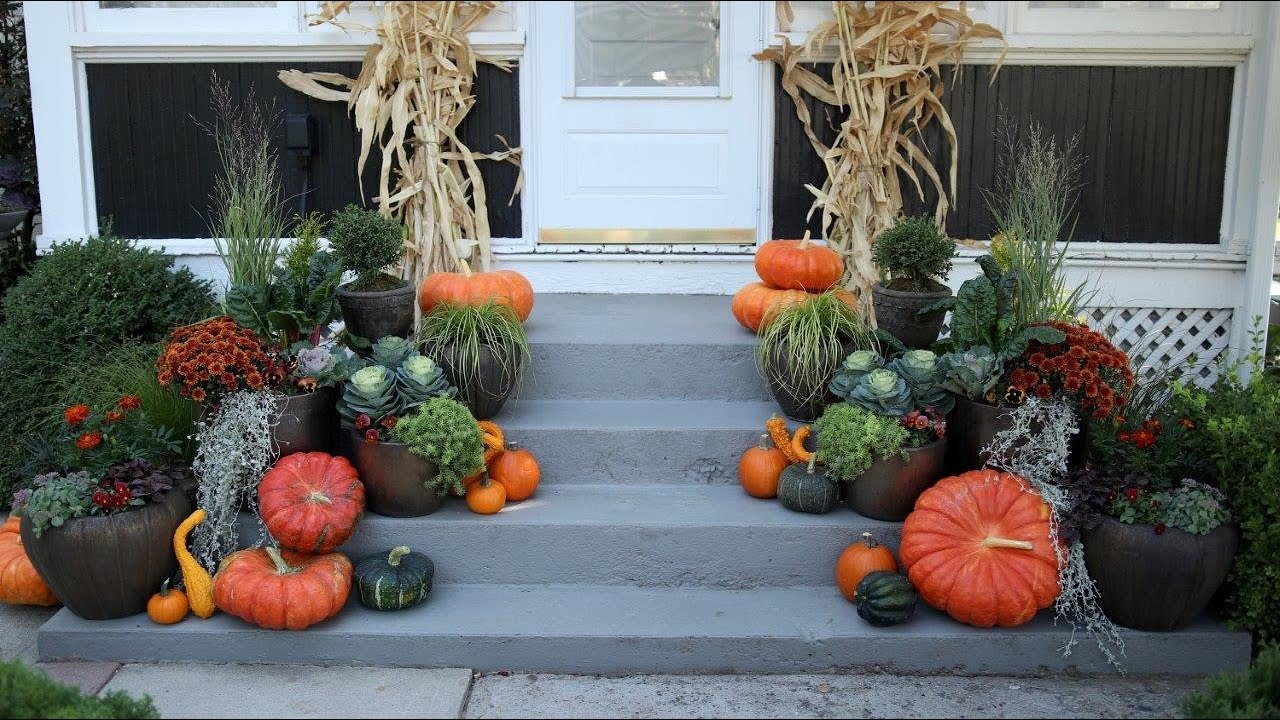 Fall Porch Decorating Contest Youtube