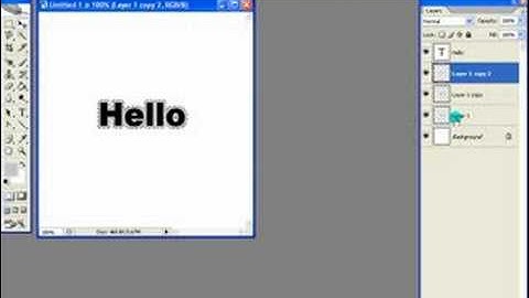 Glitter Text Tutorial