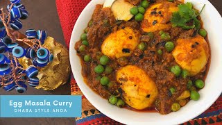 Egg Masala Curry Recipe | Anda Masala Curry Dhaba Style Recipe ~ Dimple's An Arabian Journey