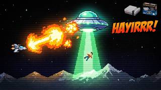 UZAYDA RASTGELE GEZiP SIKIYOZ UFOLAR ADAM KAÇIRIYOR ENGELLiYOZ GALiBA? | NES - Defender 2 | Longplay