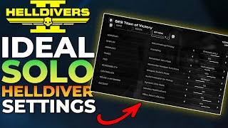 Helldivers 2  The Most Efficient Solo Helldiver Difficulty Settings To Use (PC Settings)
