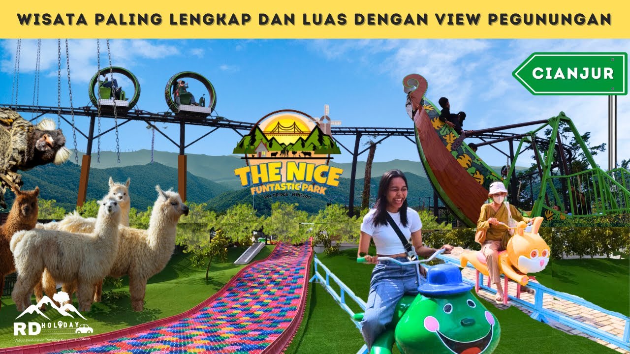 The Nice Funtastic Park Cianjur - Wahana Rekreasi Lengkap dengan View Pegunungan - RD Holiday