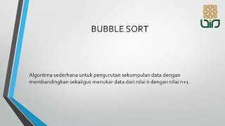 Algoritma Binary Search dan Bubble Sort