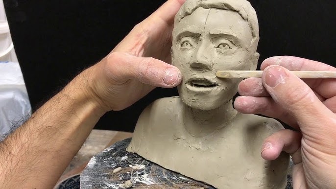 Sculpting Timelapse - HEAD MODELING (tutorial) 