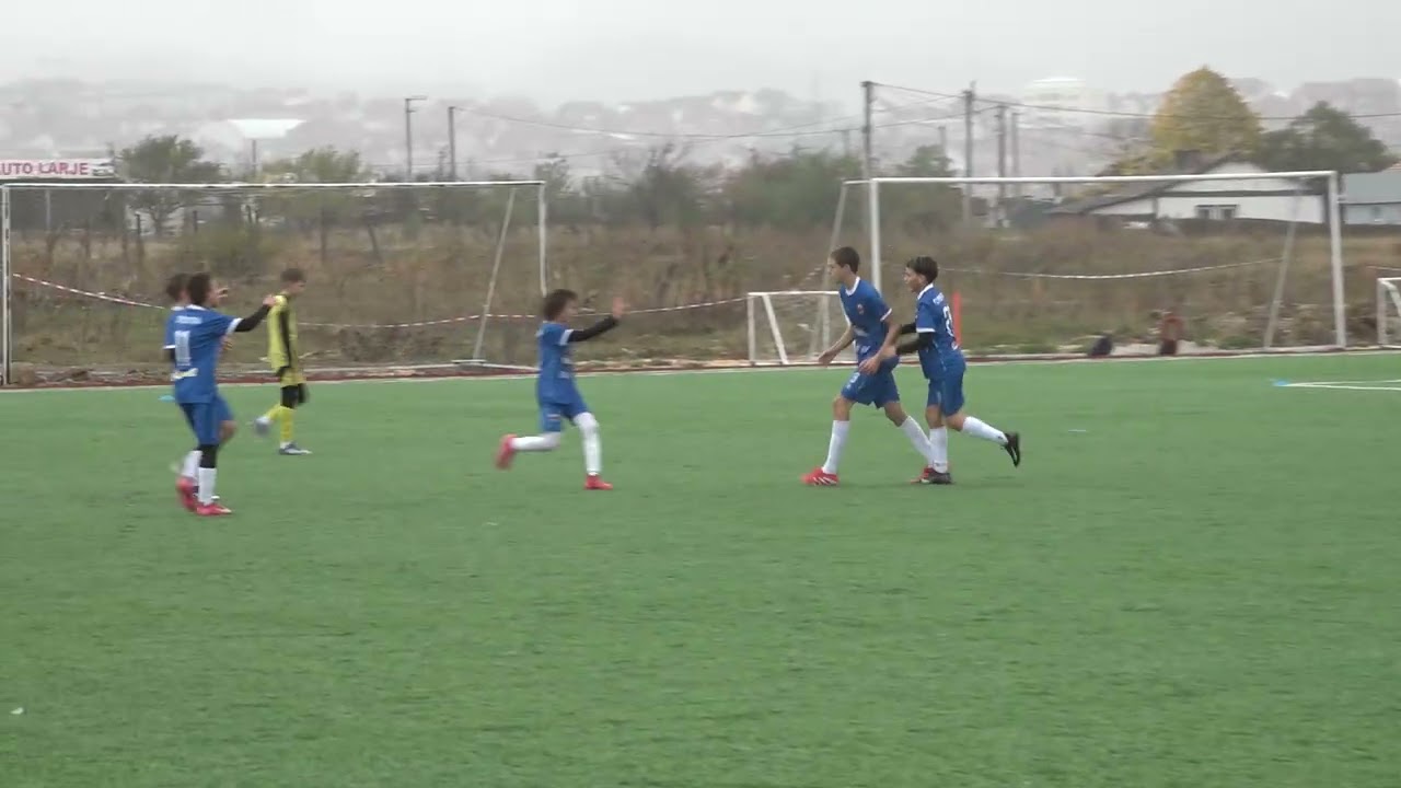 F.c Prishtina : F.c Ramiz Sadiku U-13 (26.10.2025) 💙🤍 #football #soccer 