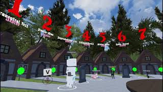 VRChat Town of Salem (TOS) All Jester Lobby Ft. Host RockyRocketeer