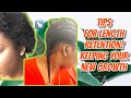 Tips for Length Retention| How To Grow Natural Hair| Natural Hair| Gardened Coils