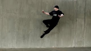 How To Jump Kick Off A Wall │The Matrix Kick