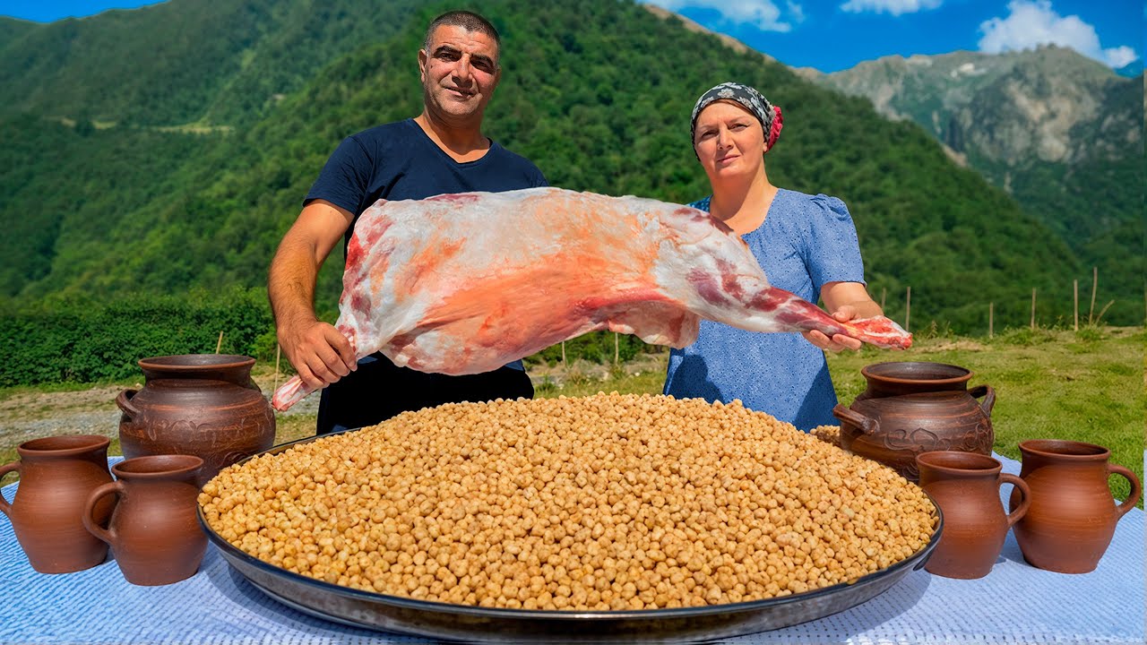 Piti tradicional de Azerbaiyán: cocción lenta en una olla de barro 🍲
