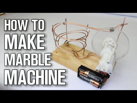 How To Make Marble Machine - DIY