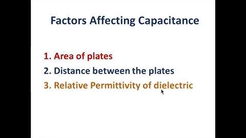 Capacitors #1 Introduction