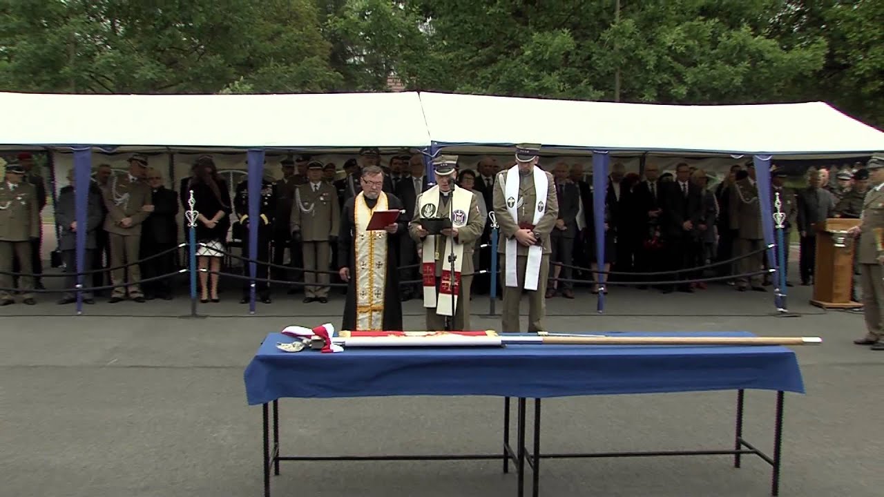 15-06-26 sztandar dla 104. Batalionu Zabezpieczenia 