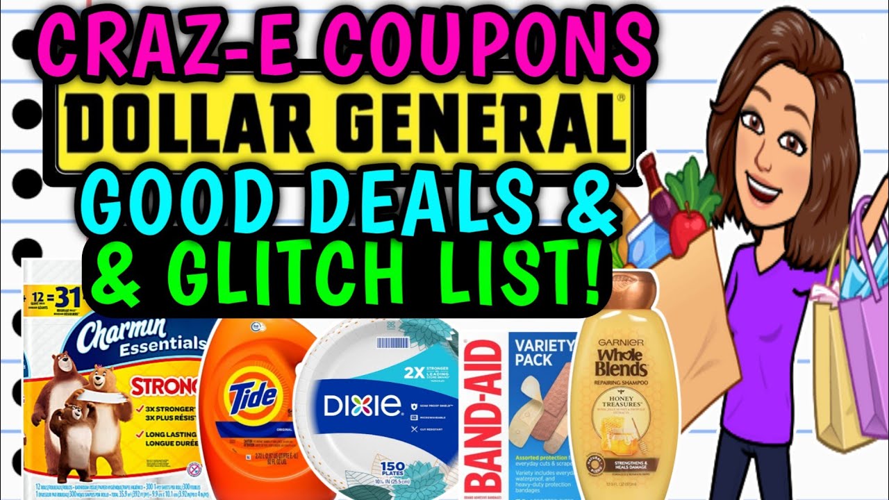 ð¤MUST WATCHð¤TONS OF DEALS!ð¤DOLLAR GENERAL COUPONING THIS WEEK 5/22-5/28ð¤EXTREME COUPONINGð¤