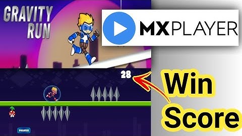 gravity run MX player game | gravity run hack trick | gravity run game high score #gravityrungame