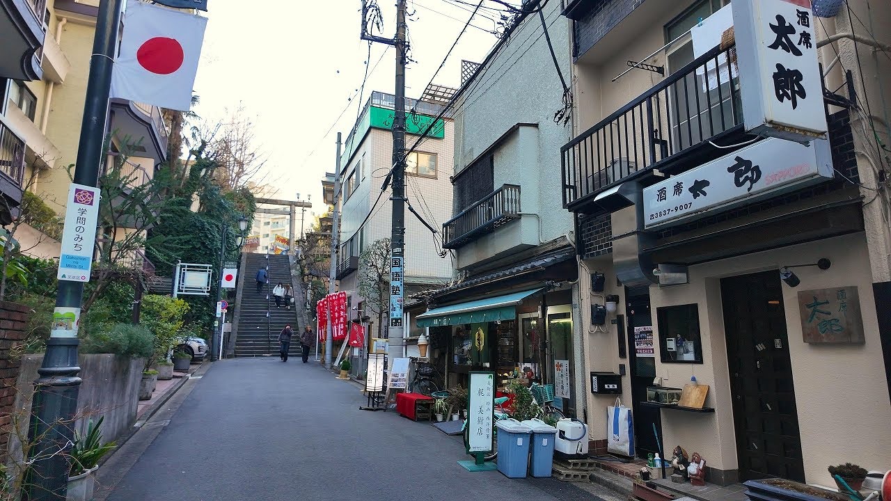 湯島を散歩【4K東京街歩き】Japan Tokyo 4K walking tour/Yushima