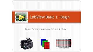 LabView Basic 1 : Begin Profile