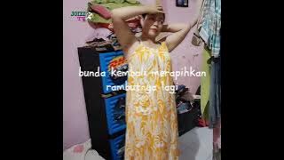 Bunda Siap mandi.. langsung Pake Baju!!