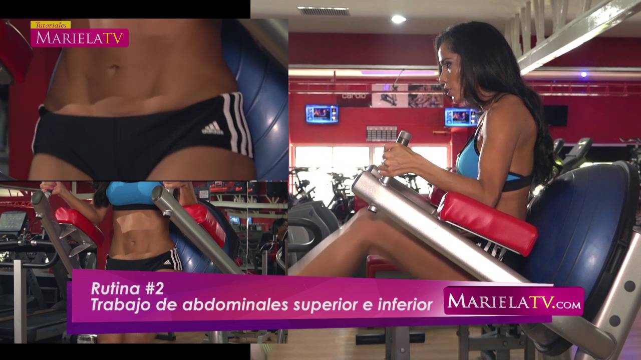 Tutorialesmarielatv Tonificacion De Abdomen Y Piernas Con