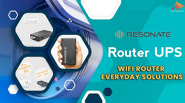 Resonate | Router UPS | Uninterrupted Wi-Fi | Power Backup For Wi-Fi Router | @sgkorallmedia