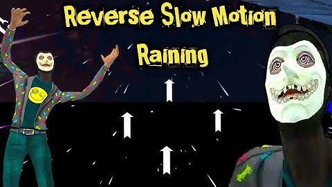 Reverse Slow Motion Raining in Smiling X Corp 2 : The Last Mission Full Satisfaction Scene