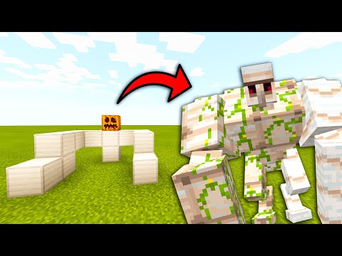 How to summon Mega Iron Golem in Minecraft