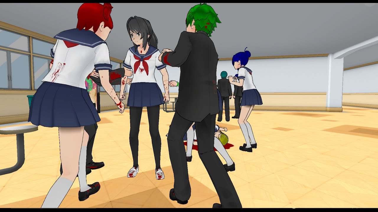 Yandere Simulator Apprehended By The Rain Six Girls YouTube