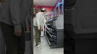 Loading the Large-Format Printer — Harrison HOF Plaques Ep. 1 | Street Style Sign Studio NYC