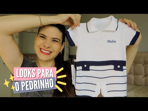 MUITAS PEÇAS LINDAS PARA O ENXOVAL DO MEU BEBÊ - Thamyê Baseggio