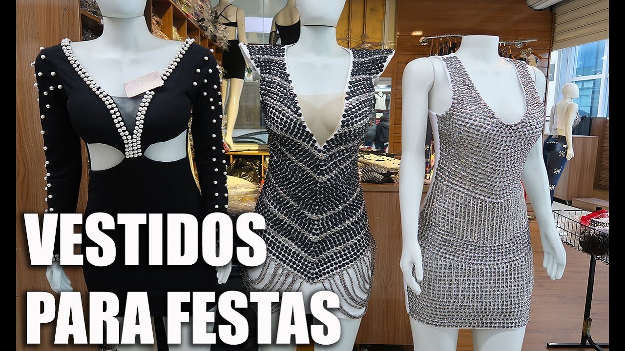 vestidos top para balada