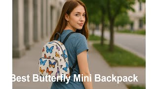 🎒 Showudesigns Butterfly Flower Backpacks | Best Butterfly Mini Backpack 🦋