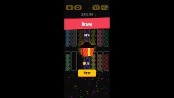 Ball sort puzzle level 105