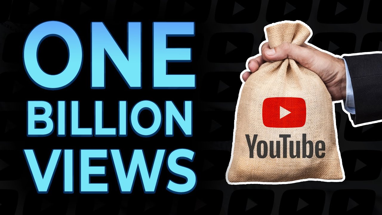 How Much YouTube Pays For 1 BILLION Views YouTube
