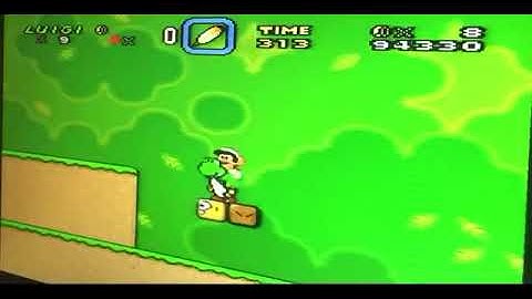 Super Mario World: Strange Yoshi duplication glitch!