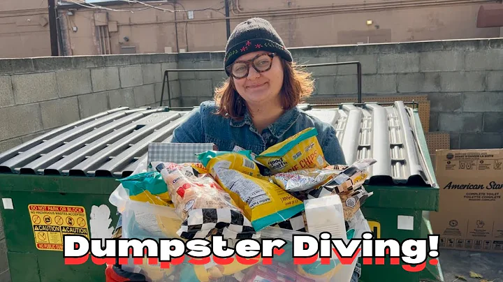 BIG Dumpster Diving Haul & We Made Our Own Food Pantry! 