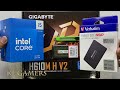 intel Core i5 14400 GIGABYTE H610M H V2 DDR5 Verbatim Vi550 S3 SSD Fast Desktop PC Build