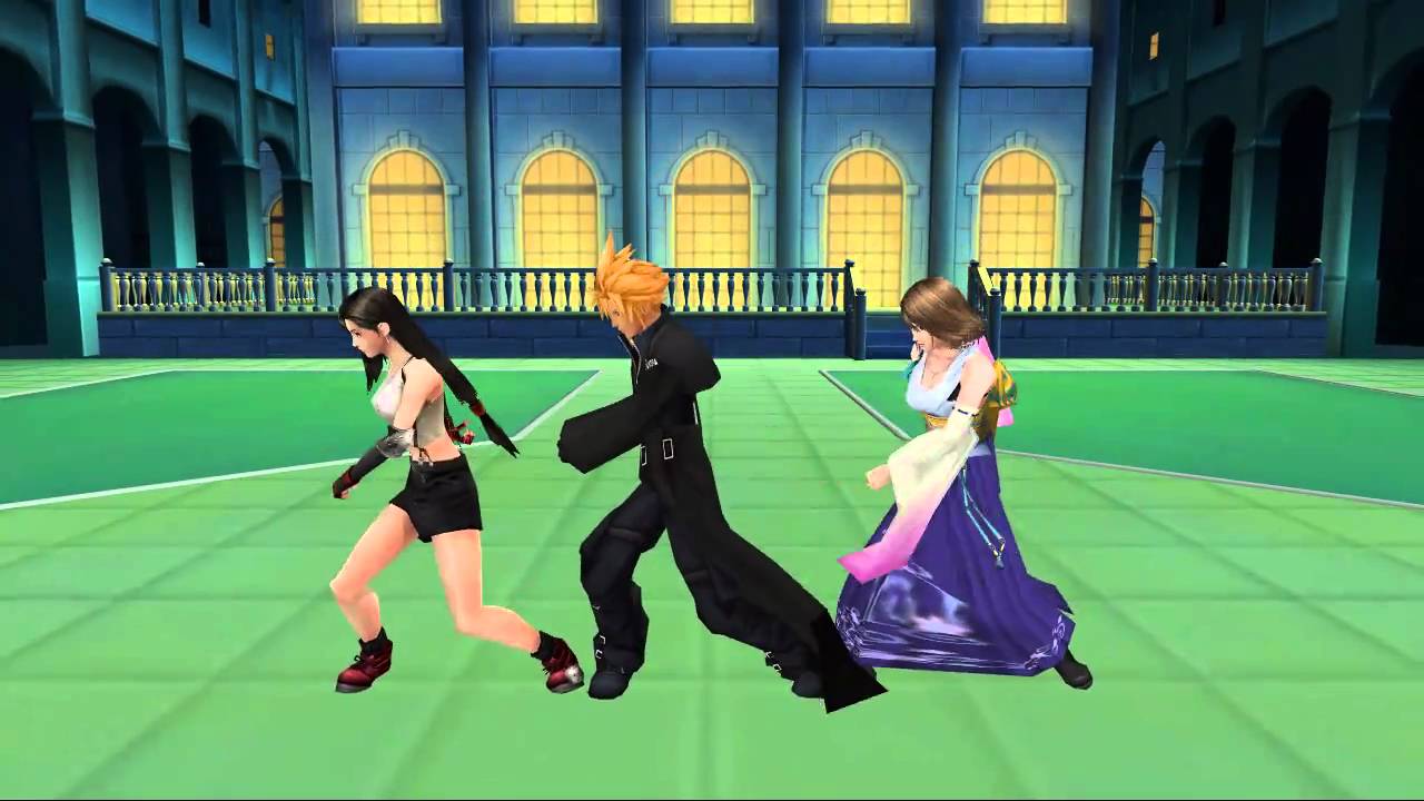 MMD Cloud, Yuna and Tifa - Nightcore Butterfly