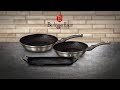 Frypan / grill plate set, 3+2 pcs video