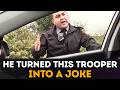Boss Man Completely Humiliated This Power Tripping Cop During Traffic Stop
