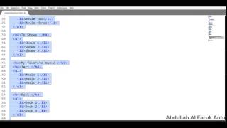 6 HTML Content structuring 2 ( header, footer, main, article, nav, aside )