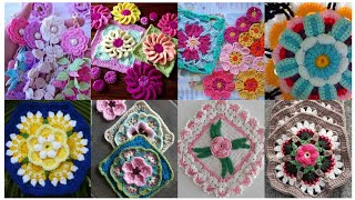 The Most Elegant Fabulous Amazing Crochet Hand knitting Flower Pattern Diy Projects