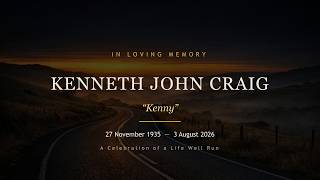 Memorial Service for Kenny Craig